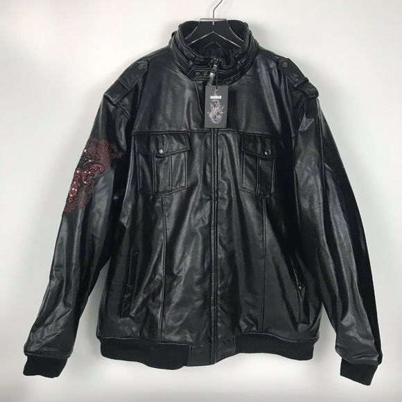 Raw Blue Mens Black Red Embroidery Polyurethane - Picture 4 of 8